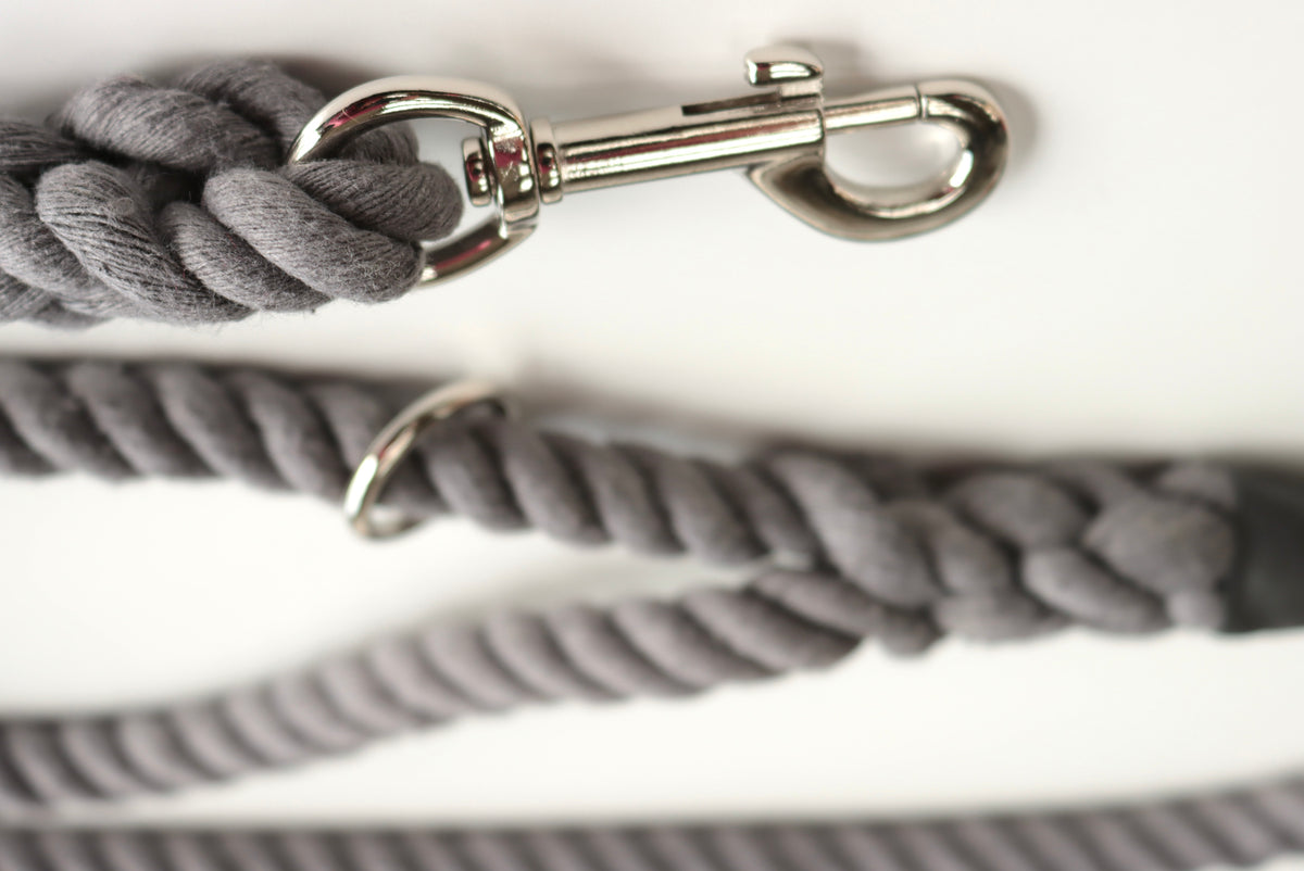 Slate Grey Dog Lead