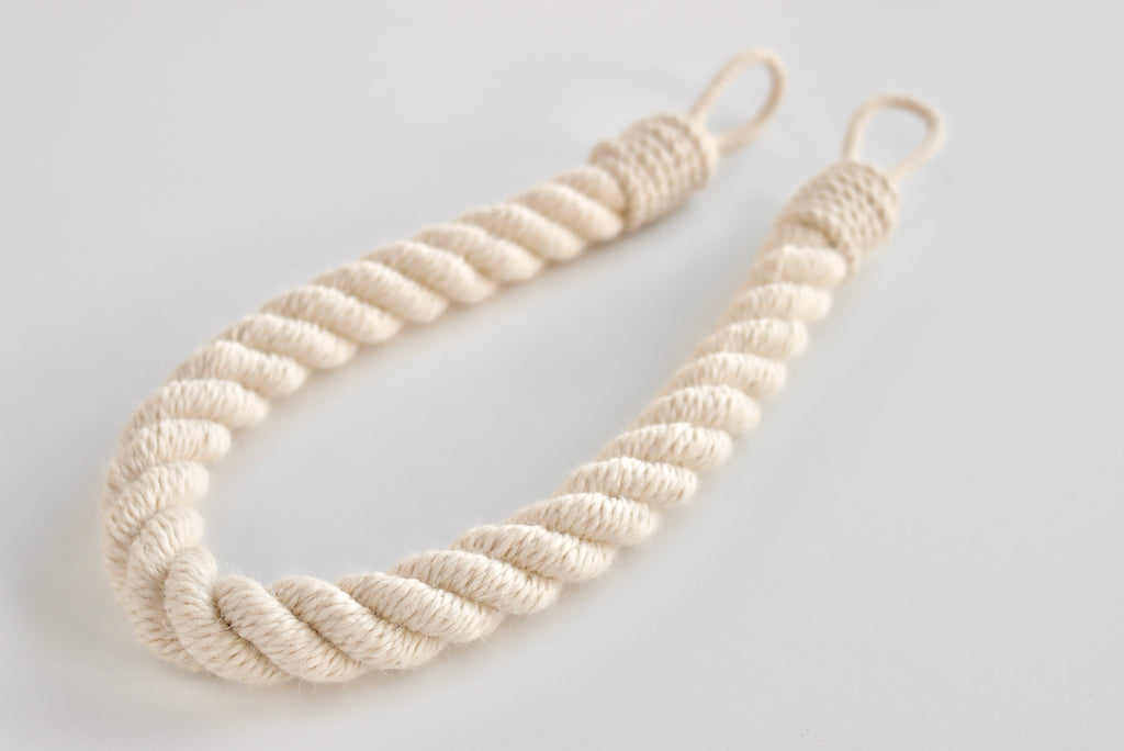 Premium Welsh Wool Rope Curtain Tie-backs