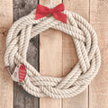 Premium Welsh Wool Rope Wreath - Small
