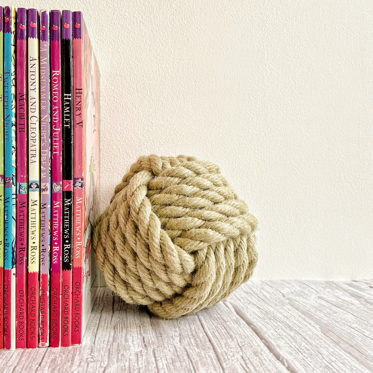 Polyhemp Rope Bookends