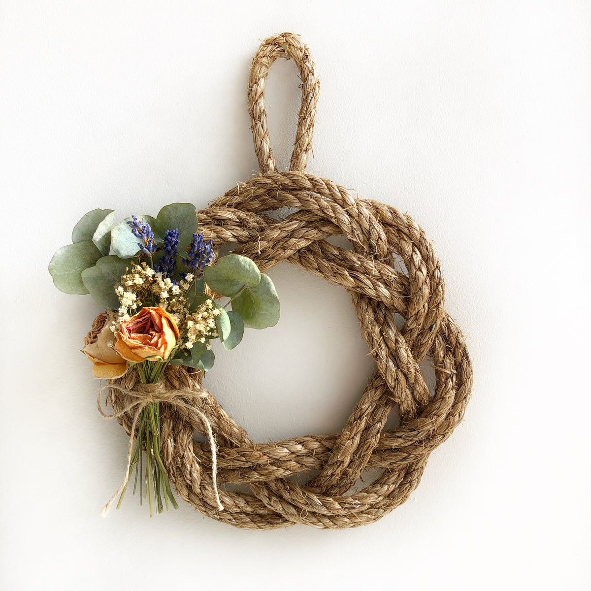 Manila Mini Wreath - Undressed