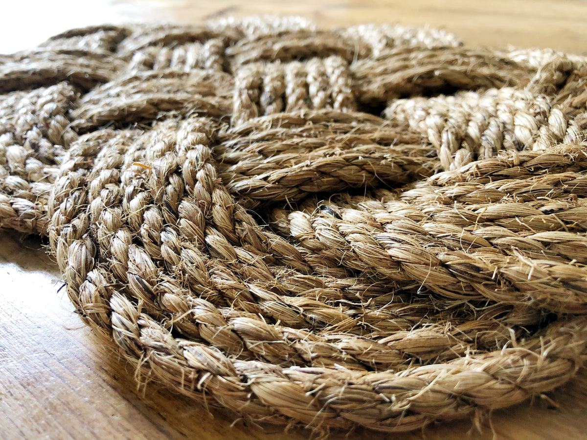 Manila Rope Ocean Plait Mat