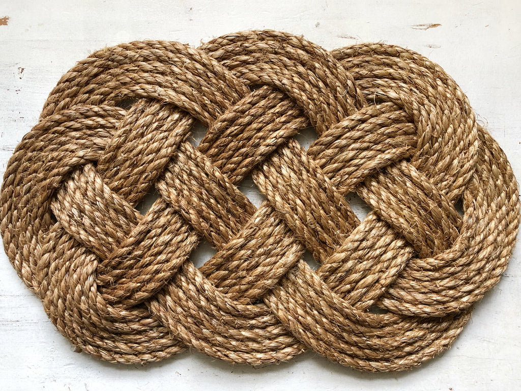 Manila Rope Ocean Plait Mat
