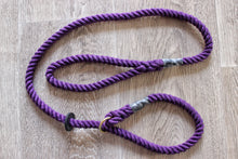 Load image into Gallery viewer, Outhwaites Dog Lead - Purple Slip Lead
