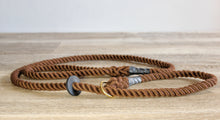 Load image into Gallery viewer, Outhwaites Dog Lead - Brown Slip Lead
