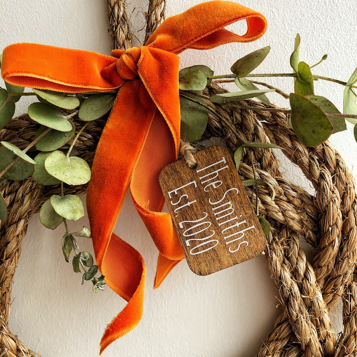 Manila Mini Wreath - Undressed