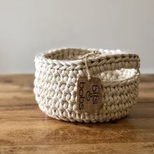 Load image into Gallery viewer, Personalised small rope baskets
