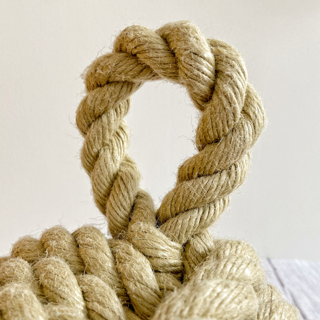 Poly-Hemp Rope Door Stop