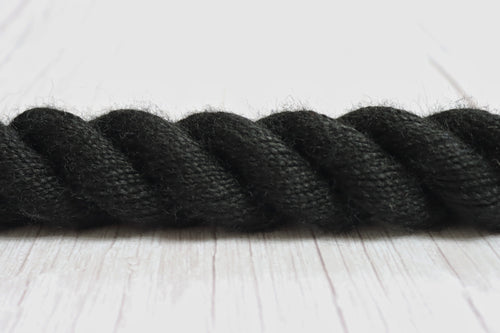 Black bannister rope