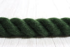 green bannister rope